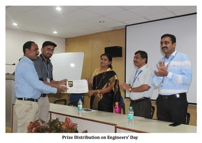 CulturalCell 1920 Prize Distribution on Engineers Day